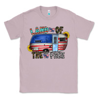 Lilac land of the free Classic Tee - CowhideDigitalArt