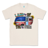 Natural land of the free Classic Tee - CowhideDigitalArt