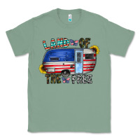 Sage land of the free Classic Tee - CowhideDigitalArt