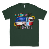 Sports Green land of the free Classic Tee - CowhideDigitalArt