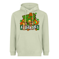 Matcha St. Patrick's Arkansas Heavyweight Hoodie - OliviaCreatesArt