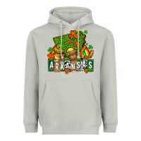 Moon Dust St. Patrick's Arkansas Heavyweight Hoodie - OliviaCreatesArt