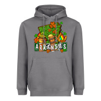 Storm St. Patrick's Arkansas Heavyweight Hoodie - OliviaCreatesArt