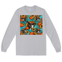 Moon Dust autumn pumpkins holstein cow Long Sleeve Tee - Jasminsmagicworld