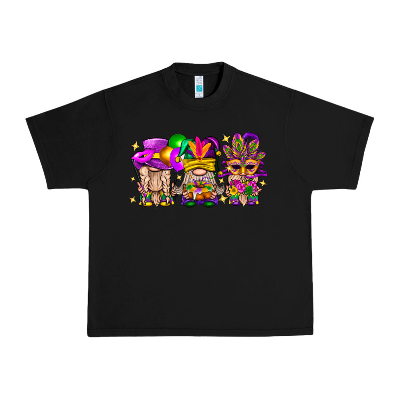 Mardi Gras Gnomies Cakes Flowers And Balloon Urban Heavy Tee by BundleAndBundleShop | Teevron