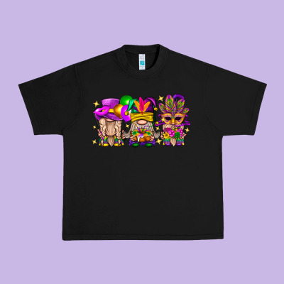 Mardi Gras Gnomies Cakes Flowers And Balloon Urban Heavy Tee Designed By Bundleandbundleshop
