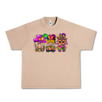 Burro Mardi Gras Gnomies Cakes Flowers And Balloon Urban Heavy Tee - BundleAndBundleShop