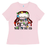 Bubblegum Pink you'll shoot your eye out kid christmas story Ladies Tee - Jasminsmagicworld