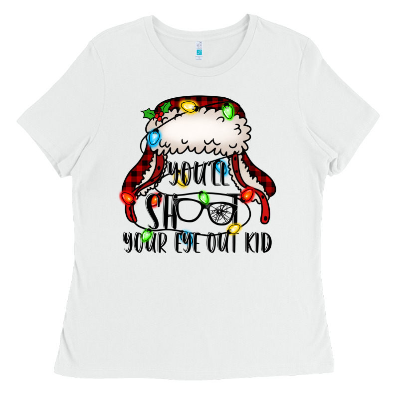 You'll Shoot Your Eye Out Kid Christmas Story Ladies Tee by Jasminsmagicworld | Teevron