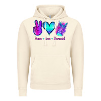 Vintage Artic Peace Love Mermaid Vintage Hoodie - Jasminsmagicworld