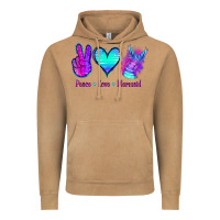 Vintage Camel Peace Love Mermaid Vintage Hoodie - Jasminsmagicworld
