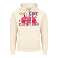 Vintage Artic just a girl who loves crafting Vintage Hoodie - MaliasSmallBusiness