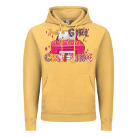 Vintage Mustard just a girl who loves crafting Vintage Hoodie - MaliasSmallBusiness