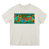 Cream blessed turquoise gemstone cactus and sunflower licanse plate Heavy Core Tee - Artiststas