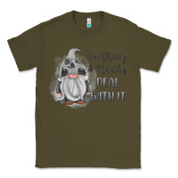 Army Green im shorty mouthy deal with it gnome Classic Tee - MaliasSmallBusiness