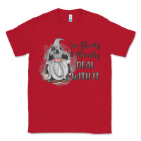 Red im shorty mouthy deal with it gnome Classic Tee - MaliasSmallBusiness