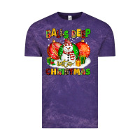 Cloud Purple Balls Deep Into Christmas Vintage Tee - MaliasSmallBusiness