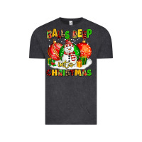 Vintage Black Balls Deep Into Christmas Vintage Tee - MaliasSmallBusiness