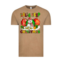 Vintage Coffee Balls Deep Into Christmas Vintage Tee - MaliasSmallBusiness
