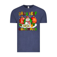 Vintage Denim Balls Deep Into Christmas Vintage Tee - MaliasSmallBusiness