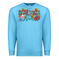Ocean Blue dialysis tech Premium Sweatshirt - OliviaCreatesArt