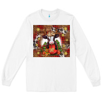 White Christmas baby cow hot cocoa Long Sleeve Tee - Jasminsmagicworld