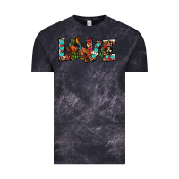 Cloud Black love rodeo Vintage Tee - JahusDesignShop