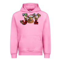 Fuchsia Pink Joy Longhorn Urban Hoodie - CowhideDigitalArt