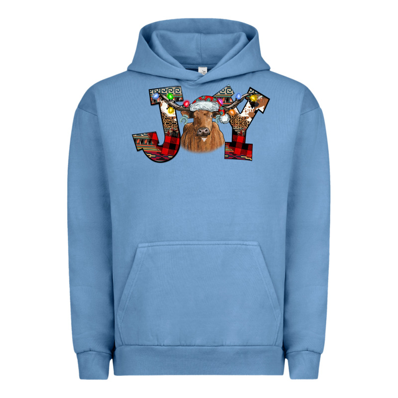 Joy Longhorn Urban Hoodie by CowhideDigitalArt | Teevron