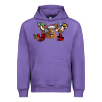 Tulip Joy Longhorn Urban Hoodie - CowhideDigitalArt
