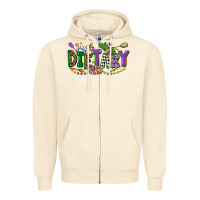 Sandshell dietary mardi gras Zipper Hoodie - CowGirlArtShop