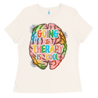 Bone going to therapy is cool Ladies Tee - NancyCooperArtShop