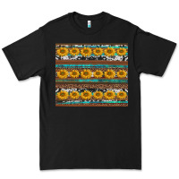 Black sunflowers leopard cowhide turquoise Premium Tee - BarkalooDesign
