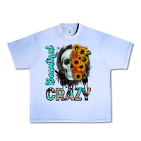 Grape Ice beautiful crazy skull Urban Heavy Tee - JahusDesignShop