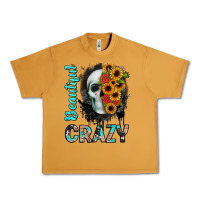 Peanut Butter beautiful crazy skull Urban Heavy Tee - JahusDesignShop