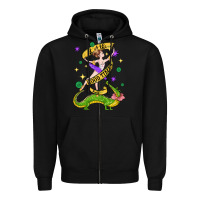 Black let the good times roll (2) Zipper Hoodie - CowGirlArtShop