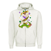 Oatmeal Heather let the good times roll (2) Zipper Hoodie - CowGirlArtShop