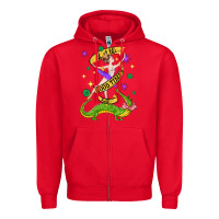 Red let the good times roll (2) Zipper Hoodie - CowGirlArtShop