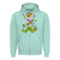 Seafoam let the good times roll (2) Zipper Hoodie - CowGirlArtShop