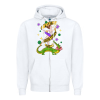 White let the good times roll (2) Zipper Hoodie - CowGirlArtShop
