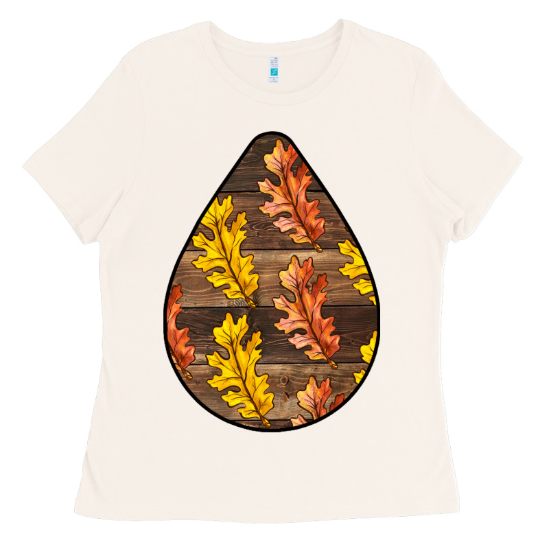 Fall Teardrop Ladies Tee by LillyAllenDesigns | Teevron