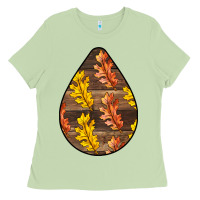 Matcha Fall Teardrop Ladies Tee - LillyAllenDesigns
