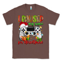 Chestnut i paused my game for christmas Classic Tee - MaliasSmallBusiness