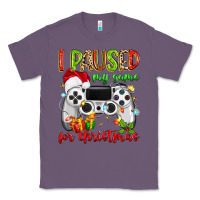 Lavender i paused my game for christmas Classic Tee - MaliasSmallBusiness