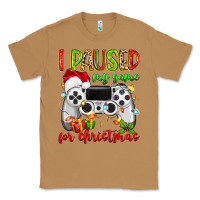 Toasted Coconut i paused my game for christmas Classic Tee - MaliasSmallBusiness