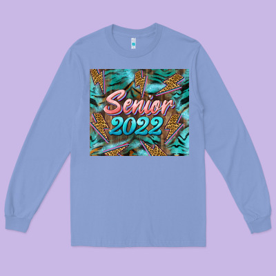 Senior 2022 Tumbler Long Sleeve Tee Designed By Barkaloodesign