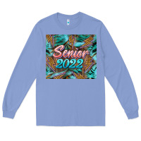 Colony Blue senior 2022 tumbler Long Sleeve Tee - BarkalooDesign