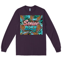 Plum senior 2022 tumbler Long Sleeve Tee - BarkalooDesign