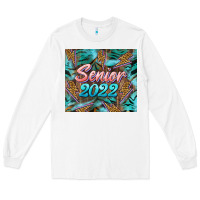 White senior 2022 tumbler Long Sleeve Tee - BarkalooDesign