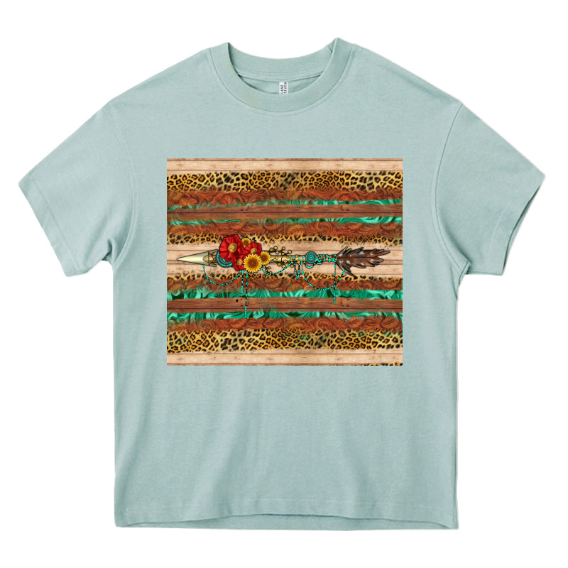 Arrow Wooden Sunflower Heavy Core Tee by Artiststas | Teevron